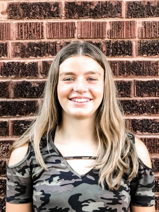 2019-2020 Junior Staff Writer Makayla Reed - 8th Grader at Cannelton Junior High School. 