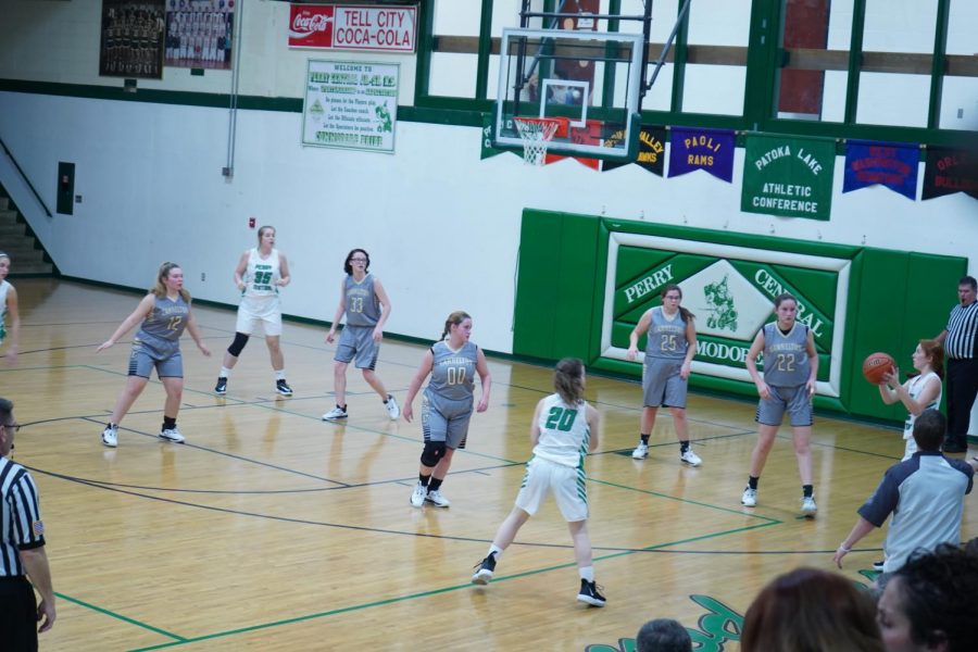 Cannelton playing defense.