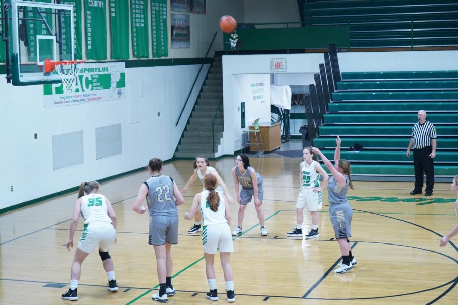 Charlotte going up for a free-throw.