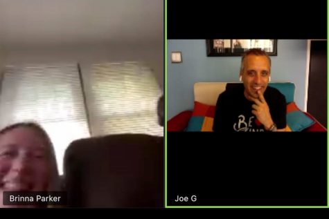 Impractical Jokers star Joe Gatto surprised one of Mrs. Herzog's classes by popping into their Zoom chat! April 20, 2020.