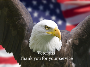 Thank you, Veterans!