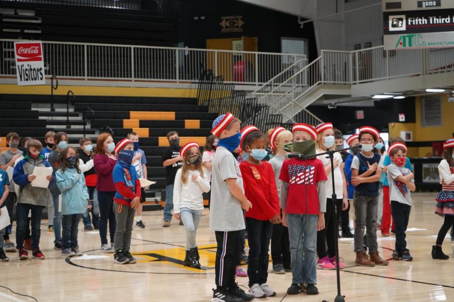 Myers Elementary Schools annual Veterans Day music program.
