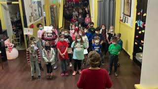 Third and Fourth Grade Classes Sing The Twelve Days of Christmas Vacation - Virtual Christmas Program 2021