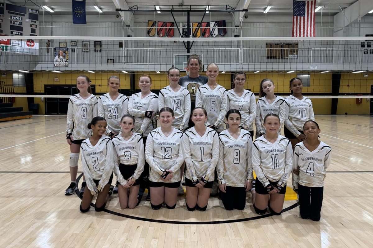 Cannelton Junior High School Volleyball Team 2025-2026